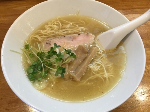 「鳥と煮干しの中華そば_塩」@麺酒処 鳥志の写真