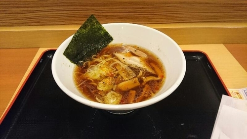 「極み醤油 並盛り420円」@ラーメンわかしお アルカード茂原FS店の写真