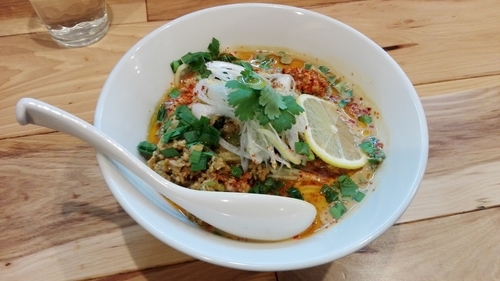 「ぶっかけ海老担々！（限定）」@らーめん カッパハウスの写真