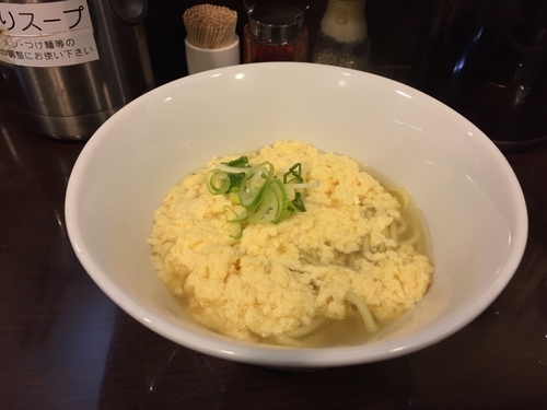 「かきたま塩ラーメン」@らーめん紬麦の写真