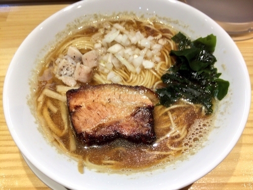 「煮干しそば 750円」@麺ゃこもんの写真