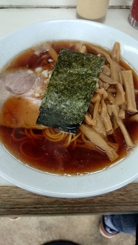 「メンマラーメン」@味麺 おがわ屋の写真