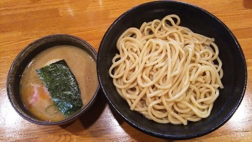 「あつもり煮干しつけ麺(中)＋味玉」@麺屋 ひな多の写真