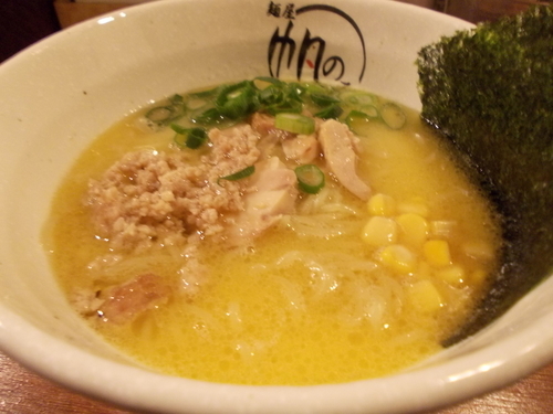 「鶏白湯麺」@麺屋 帆のる 新日本橋店の写真