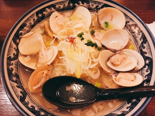 「はまぐりラーメン」@和風楽麺 四代目 ひのでやの写真
