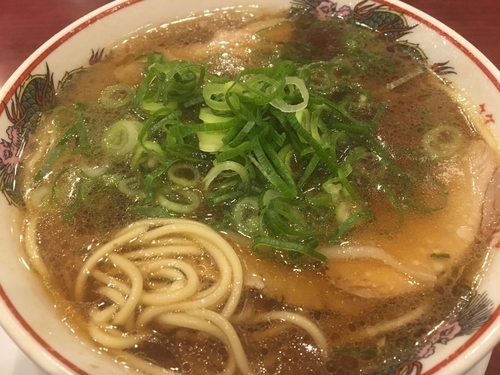 「ミニラーメン550円」@本家第一旭 たかばし本店の写真