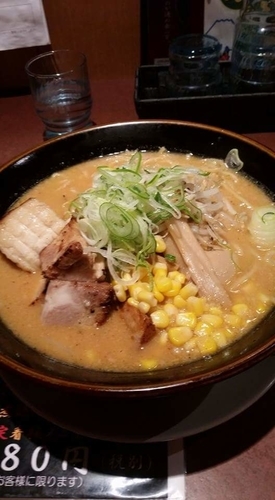「ぶっちぎり味噌チャーシュー麺と焼豚飯」@将軍らーめん三峰 深谷店の写真