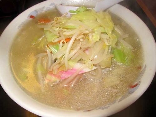 「タンメン　650円」@大釜 本店の写真