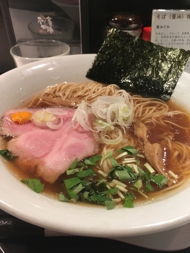 「鴨油も蛤のそば」@SOBAHOUSE金色不如帰の写真