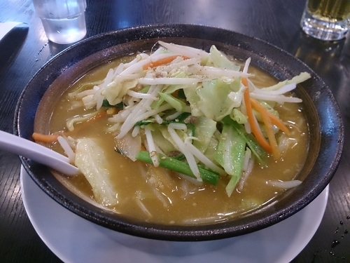 「味噌野菜らーめん」@幸楽苑 酒井根店の写真