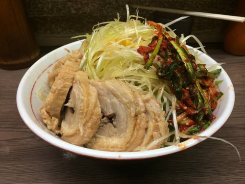 「汁なし」@ラーメン二郎 横浜関内店の写真