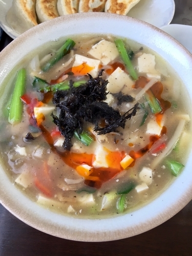 「塩スーラ麺@830円」@中華そば あまのやの写真