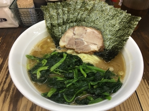 「のりラー＋ほうれん草」@湘南乃家の写真