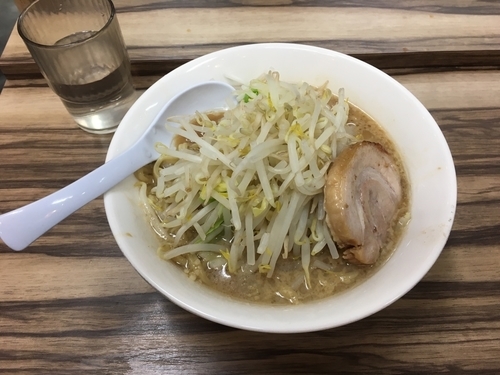 「ラーメン   (並盛り)   720円」@ジャンクガレッジ プレナ幕張店の写真