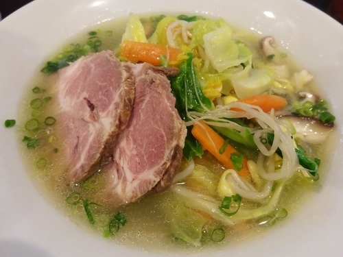 「鶏塩とろみタンメン （ゆずゼリー付）　　900円」@麺匠 きくちの写真