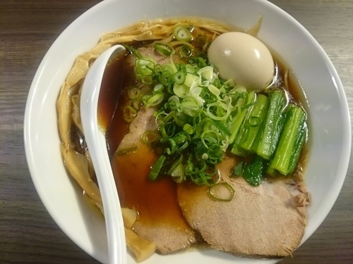 「特製醤油そば ￥1000」@花笑み中華そば かれんの写真