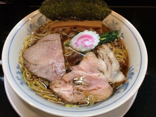 「生姜醤油らーめん」@麺や ぶたコング 梅田本店の写真
