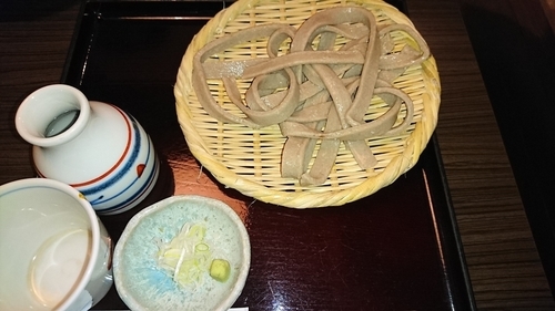 「太打ちざる 850円」@手打蕎麦 おざわの写真