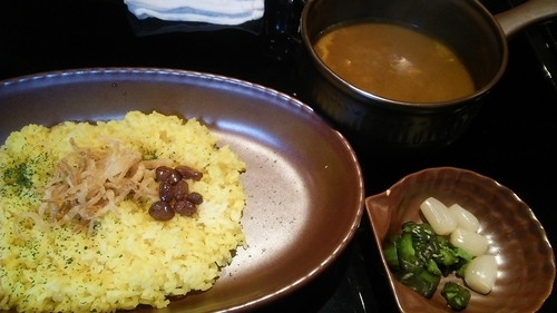 「ビーフかれー 950円（税抜）」@ビストロ喜楽亭 池尻本店の写真