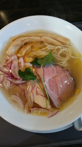 「煮干らぁめん(塩)」@KaneKitchen Noodlesの写真