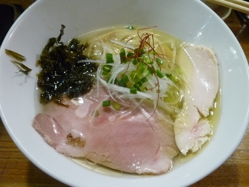 「鶏清湯　塩らーめん」@麺庵 小島流の写真