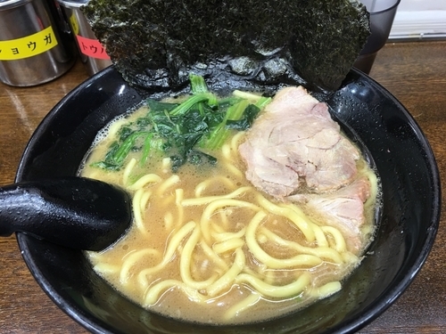 「ラーメン」@横浜ラーメン 武蔵家 志木店の写真