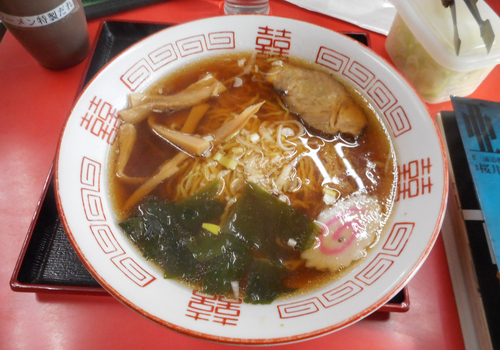 「ラーメン　５００円」@えちごやの写真