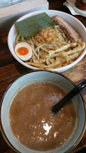「濃魚つけ麺(醤油)」@オリオン食堂の写真