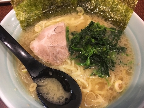 「ラーメン  680円」@横浜家系ラーメン 府中家の写真