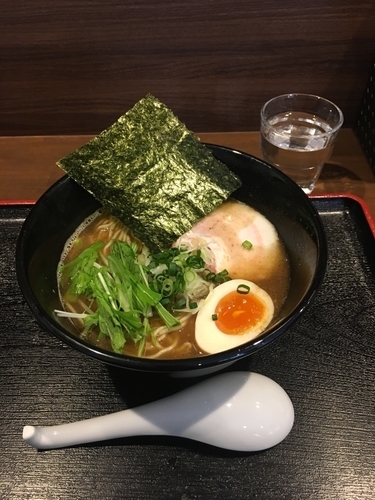 「あっさり（大盛）」@麺屋 小野万の写真