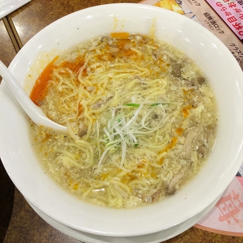 「酸辣湯麺」@バーミヤン 船堀駅前店の写真