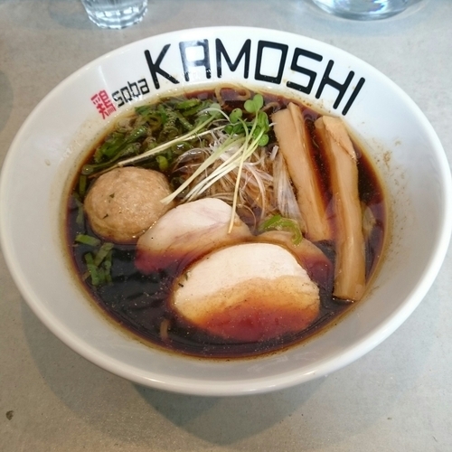 「鶏soba醤(しょうゆ)  @750円」@鶏 soba KAMOSHIの写真