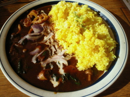 「笑夢のライスカレー　850円」@Curry dining bar 笑夢の写真