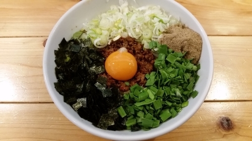 「台湾まぜそば」@活龍まぜそば専門 天地の写真