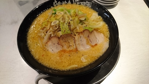 「【限定】嵐げんこつらあめんMONSTER・・740円」@らあめん花月嵐 下今泉店の写真