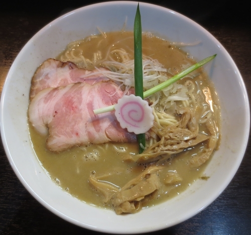 「濃厚煮干しそば　780円」@中華そば いづるの写真