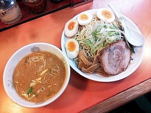 「つけ麺＋味玉」@幸来の写真