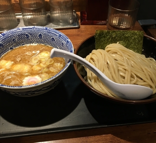 「つけ麺（並・あつもり￥650）」@舎鈴 アトレ上野店の写真