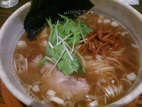 「正油そば￥700」@秋刀魚中華そば 生粋の写真