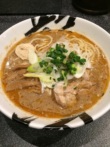 「海老ら〜麺 大盛  730円」@麺屋とがし 龍冴の写真