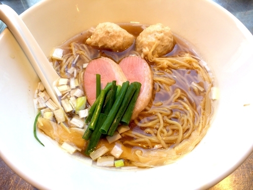 「鴨清湯醤油（900円）」@日の丸さんじの写真