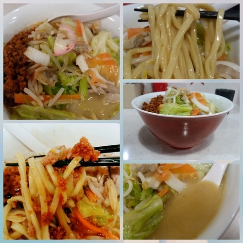 「星印×大公　ﾁｬﾝﾎﾟﾝみたいなﾗｰﾒﾝ1000円」@ラーメン星印の写真