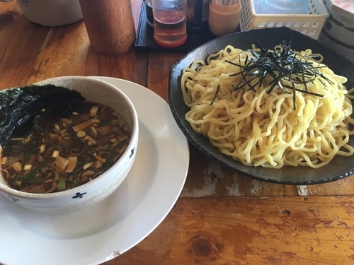 「ダブルつけ麺」@海の家 君津店の写真