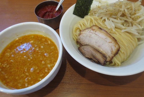「濃厚味噌つけ麺（中盛）880円」@中華そば 七麺鳥の写真
