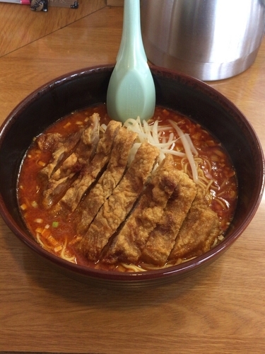 「揚げかつ担々麺」@中華専門店 香林の写真