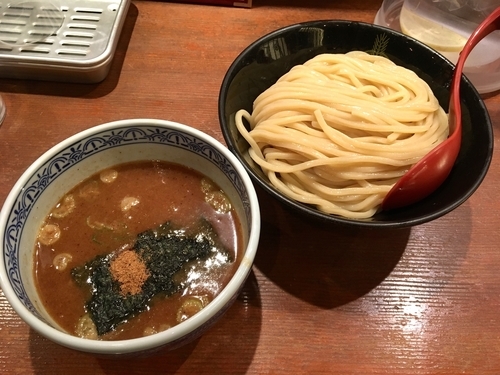 「つけ麺・中」@三田製麺所 中野店の写真