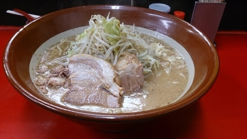 「味噌ラーメン850円+麺増し150円」@豚男 -BUTAMEN-の写真