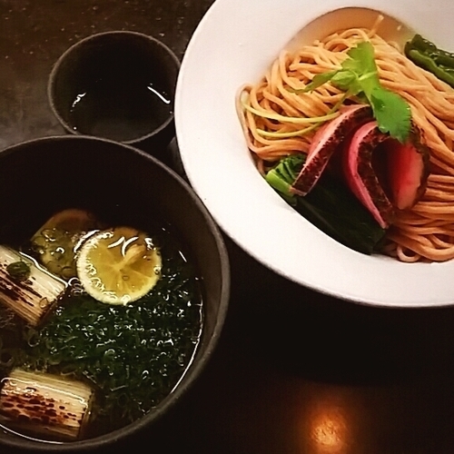 「挽きたて小麦つけめん￥1,000」@MENSHOの写真