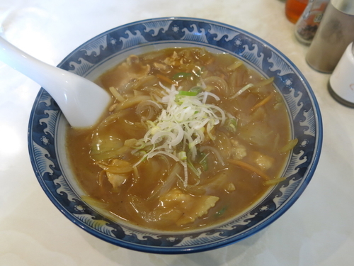 「カレーラーメン：550円」@らーめん いとうやの写真