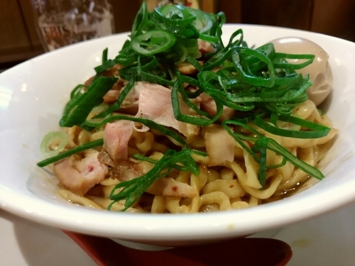 「油そば700円＋ビール」@麺庵ちとせの写真